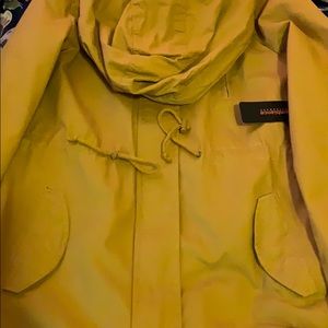 Mustard light weight jacket